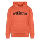 URST SCHAU - Unisex Bio-Hoodie - Hellrot