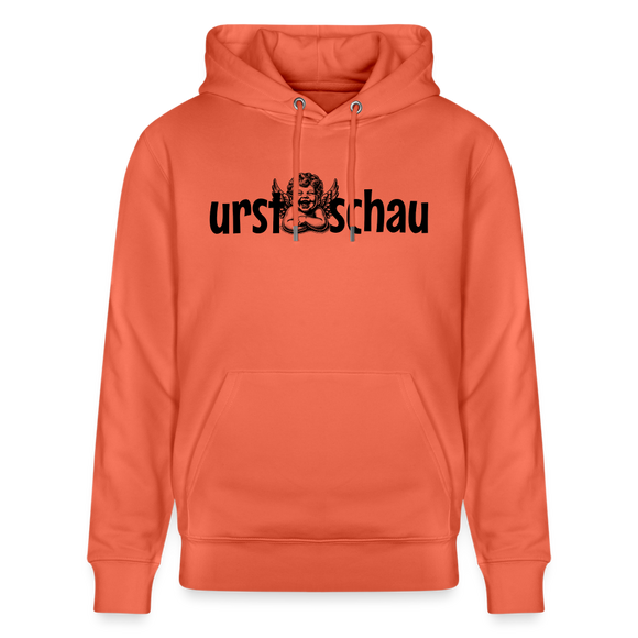 URST SCHAU - Unisex Bio-Hoodie - Hellrot