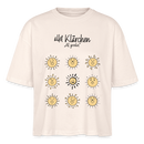 allet KLÄRCHEN-Frauen Boxy Bio-T-Shirt - Naturweiß