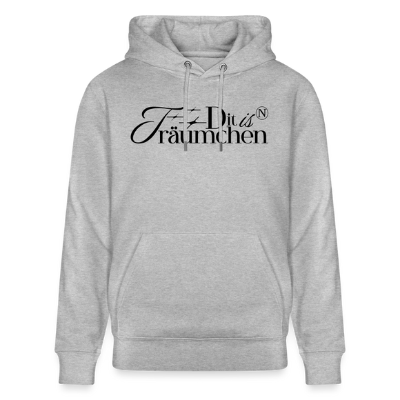 Träumchen - Unisex Bio-Hoodie - Grau meliert