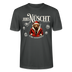 JIBT NÜSCHT-Unisex T-Shirt Berliner Ansage und Berliner Bär - Anthrazit