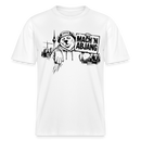 MACH 'N ABJANG- Berlin Shirt RELAXED FIT Unisex Organic T-Shirt - Weiß