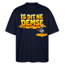 Berlin Shirt-Sommer-IS DIT NE DEMSE-Oversized Unisex Bio T-Shirt - Navy