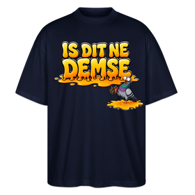 Berlin Shirt-Sommer-IS DIT NE DEMSE-Oversized Unisex Bio T-Shirt - Navy