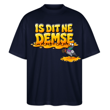 Berlin Shirt-Sommer-IS DIT NE DEMSE-Oversized Unisex Bio T-Shirt - Navy