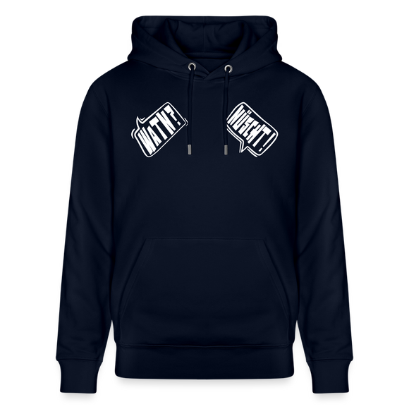 WATN? NÜSCHT!-Unisex Bio-Hoodie - Navy