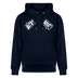 WATN? NÜSCHT!-Unisex Bio-Hoodie - Navy