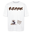 BERLINER FLITZPIEPE - Unisex Oversize Bio-T-Shirt - Weiß