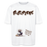 BERLINER FLITZPIEPE - Unisex Oversize Bio-T-Shirt - Weiß