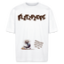 BERLINER FLITZPIEPE - Unisex Oversize Bio-T-Shirt - Weiß