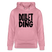 DOLLET DING-Berliner Spruch-Unisex Bio-Hoodie - Lila Traum