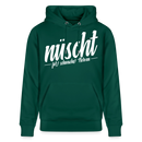 NÜSCHT FÜR SCHWACHE NERVEN-Unisex Bio-Hoodie mit Berliner Schnauze - Forest