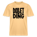 Berliner Schnauze-DOLLET DING- RELAXED FIT Unisex Organic T-Shirt - Hellgelb