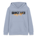 NETT KANN ICK OOCH - Kinder Bio-Hoodie - Lavendel-Violett