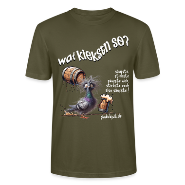 KIEKSTN SO?-Unisex T-Shirt II - Khaki