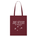JIBT NÜSCHT IHR FLITZPIEPEN - Bio-Stoffbeutel - Burgunderrot