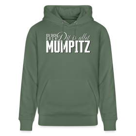 MUMPITZ-Unisex Bio-Hoodie-dunkel - Tanngrün