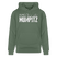 MUMPITZ-Unisex Bio-Hoodie-dunkel - Tanngrün