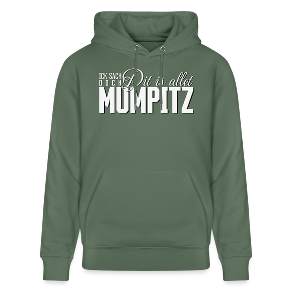 MUMPITZ-Unisex Bio-Hoodie-dunkel - Tanngrün