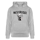 MESCHUGGE - Unisex Bio-Hoodie - Grau meliert