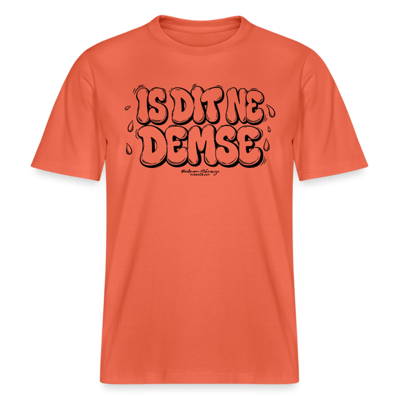 Berlin Shirt-Sommer-IS DIT NE DEMSE- RELAXED FIT Unisex Organic T-Shirt - Hellrot