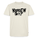 KIEKSTN SO?-Männer Premium BIO T-Shirt mit Berliner Schnauze - Naturweiß