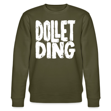 DOLLET DING-Unisex Bio-Sweatshirt - Khaki