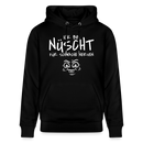 ICK BIN NÜSCHT FÜR SCHWACHE NERVEN-Unisex Bio-Hoodie - Schwarz
