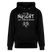 ICK BIN NÜSCHT FÜR SCHWACHE NERVEN-Unisex Bio-Hoodie - Schwarz