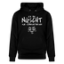 ICK BIN NÜSCHT FÜR SCHWACHE NERVEN-Unisex Bio-Hoodie - Schwarz