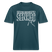 JEH MIR NICH UFFN SENKEL-Relaxed Fit Unisex Bio-T-Shirt II - Dunkles Petrol