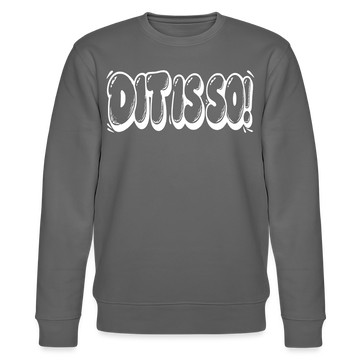 Berlin Sweater-DIT IS SO!-Unisex Bio-Sweatshirt - Anthrazit