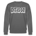 Berlin Sweater-DIT IS SO!-Unisex Bio-Sweatshirt - Anthrazit