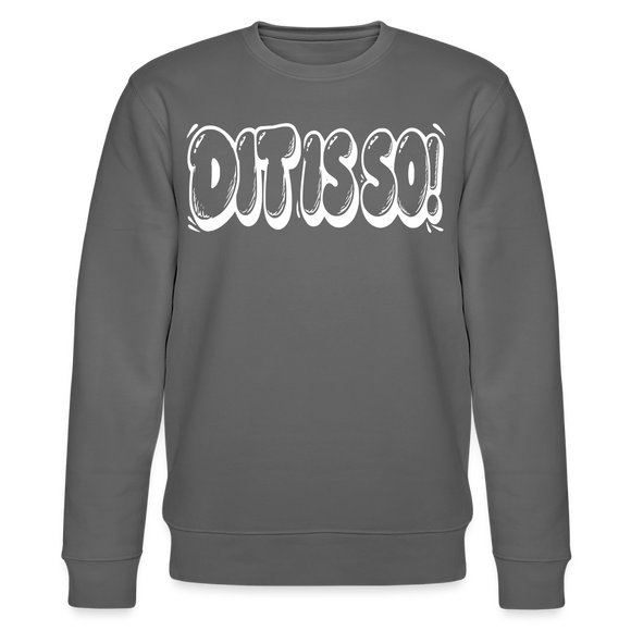 Berlin Sweater-DIT IS SO!-Unisex Bio-Sweatshirt - Anthrazit
