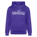 Unisex Bio-Hoodie mit dem Original Berliner Spruch - Flitzpiepe - Purple Love 
