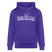 Unisex Bio-Hoodie mit dem Original Berliner Spruch - Flitzpiepe - Purple Love 