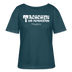 Berliner Begrüssung-TACHCHEN IHR FLITZPIEPEN-Rundhals Frauen Bio-T-Shirt - Dunkles Petrol