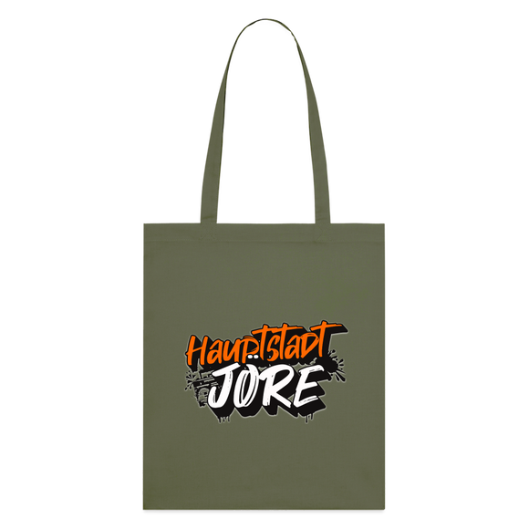 HAUPTSTADTJÖRE-Bio-Stoffbeutel - Khaki