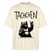 TACHCHEN BERLINER - Unisex Oversize Bio-T-Shirt - Weißgrau