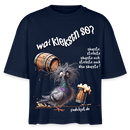 WAT KIEKSTN SO?-Frauen Boxy Bio-T-Shirt II - Navy