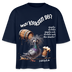 WAT KIEKSTN SO?-Frauen Boxy Bio-T-Shirt II - Navy