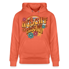 BERLINER RETRO-NÜSCHT MUSS ICK-Unisex Bio-Hoodie - Hellrot