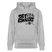 Berliner Schnauze-Unisex Bio-Hoodie-DIT ESKALIERT EH - Grau meliert