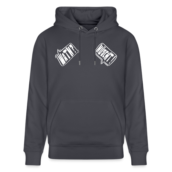 WATN? NÜSCHT!-Unisex Bio-Hoodie - Indigoblau