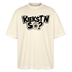 KIEKSTN SO?-Oversized Unisex Bio T-Shirt mit Berliner Schnauze - Natur