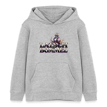 BERLINER LATSCH UND BOMMEL - Kinder Bio-Hoodie - Grau meliert