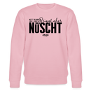 Berliner Spruch-NETT KANN ICK OOCH-Unisex Bio-Sweatshirt - Hellrosa