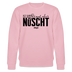 Berliner Spruch-NETT KANN ICK OOCH-Unisex Bio-Sweatshirt - Hellrosa