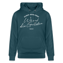 WIR SIND DIE GEILSTEN-Berlin26-Unisex Bio-Hoodie - Dunkles Petrol