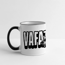 VAFATZ DA-Panoramatasse - Weiß/Schwarz